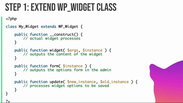 #51 WordPress Custom widget development | Custom Widget WordPress code | register_widget смотреть онлайн