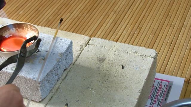 Литье серебра на двух пальцах смотреть онлайн