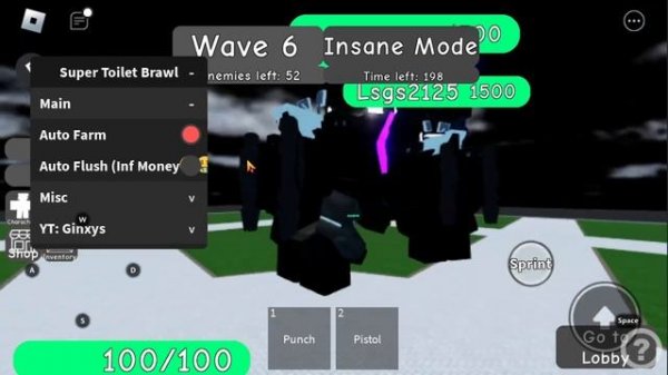 The *BEST* Super Toilet Brawl Script Hack • Infinite Money / Instant Kill [Pastebin]