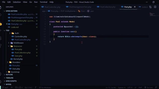 CRUD para una API aplicando ? TDD en Laravel ?? смотреть онлайн