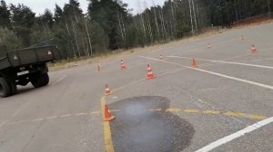 Экзамен гибдд площадка категории С