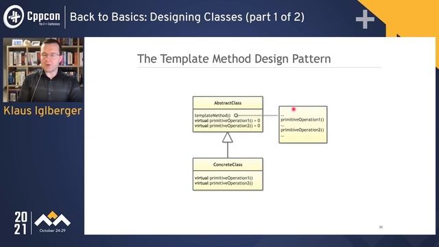 Back to Basics: Designing Classes (part 1 of 2) - Klaus Iglberger - CppCon 2021 смотреть онлайн