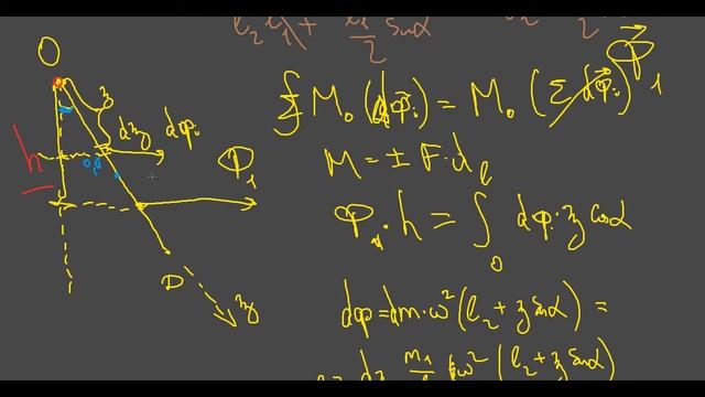 Теоретическая механика. Задание Д16-вариант 2 (часть 5) из сборника Яблонского смотреть онлайн