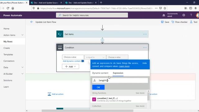 Add & Update a Secondary SharePoint list using Power Automate Flow смотреть онлайн