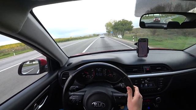 ЕДУ НА KIA RIO - ВИД ОТ ПЕРВОГО ЛИЦА! смотреть онлайн