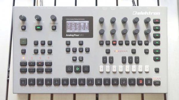 Elektron Analog Four MKII All Factory Patterns with Factory Sound Presets Patches