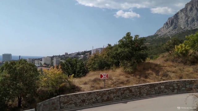 Панорамный вид на горы над Форосом: от вершины Форос до Кильсе-Бурун смотреть онлайн