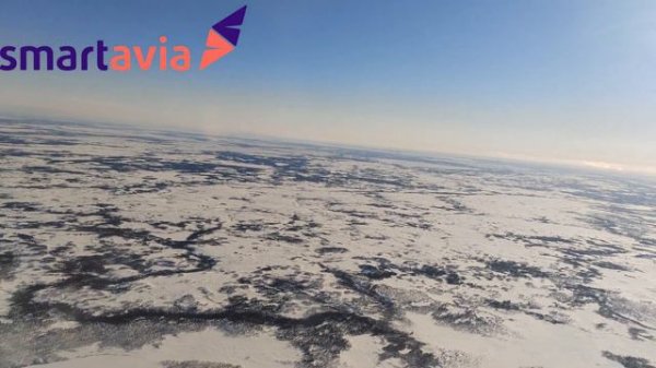 Полёт на самолёте Boeing 737-700 Авиакомпания Smartavia Нарьян-Мар - Архангельск