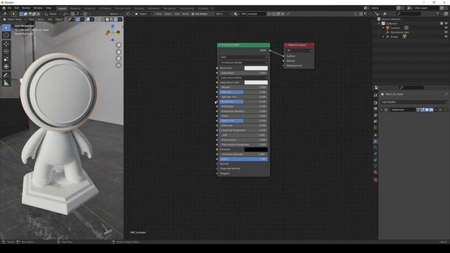 PBR RENDERING - Setting up PAINTER UDIM Materials in CYCLES & EEVEE for BLENDER [Part 02] смотреть онлайн