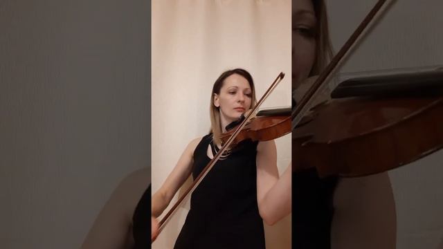 W. A. Mozart Violin Concerto N 4, Mov.1, Cadenza (Violin Solo - Anna Denisova)