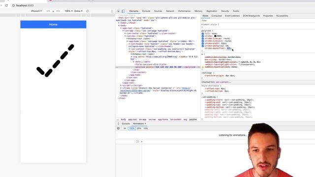 Line Drawing Animation with an SVG in Ionic смотреть онлайн