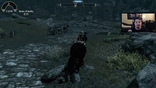 VAMPIRE ATTACK! - Skyrim: Live Another Life Let's Play 42 (PC) (Mods) смотреть онлайн