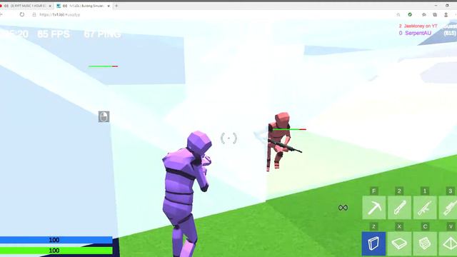 1v1 LOL Building Simulator, Battle Royale & Shooting Game смотреть онлайн