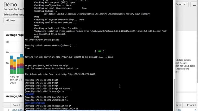 Splunk App I wrote to display Dynatrace synthetic transactions demo with Python cron backend смотреть онлайн