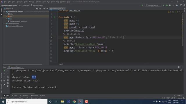 أنواع الاعداد (2) في الكوتلن - Number types (2) in kotlin смотреть онлайн