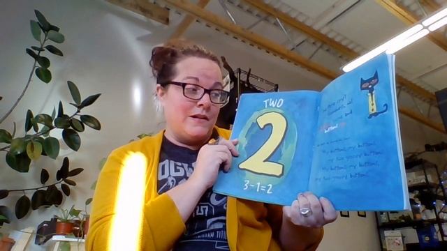 Pete the Cat and His Four Groovy Buttons read by Miss Katie смотреть онлайн