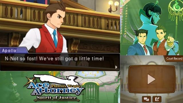 Phoenix Wright: Ace Attorney Spirit of Justice - [DLC] Apollo Justice: Asinine Attorney смотреть онлайн
