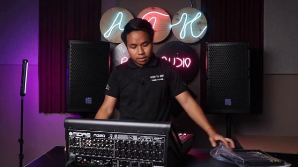 Midas M32R Live Unboxing (Myanmar)
