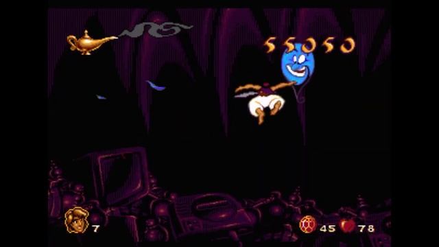 Sega Mega Drive 2 (Smd) 16-bit Aladdin Level 10