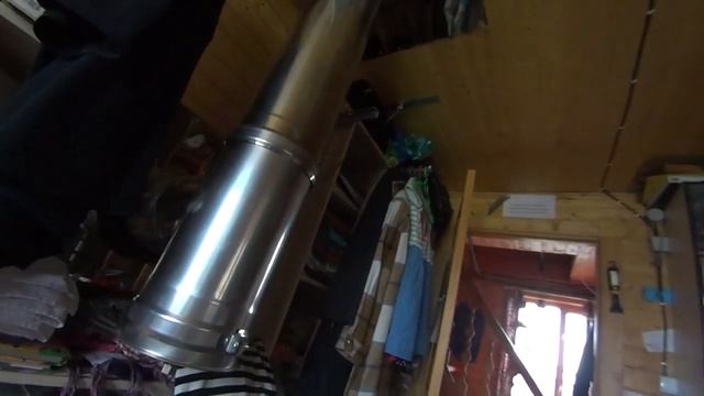 Правильное устройство и параметры дымохода из нержавейки для чугунной печки-буржуйки. смотреть онлайн