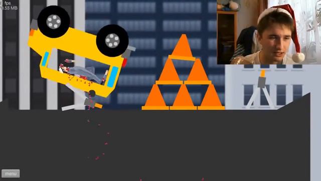 Похождения с Юзей Happy Wheels 4 Самообслуживание