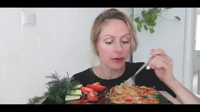 День - нервомотень ???/ Фунчоза с грибами/ Мукбанг/ не АСМР смотреть онлайн