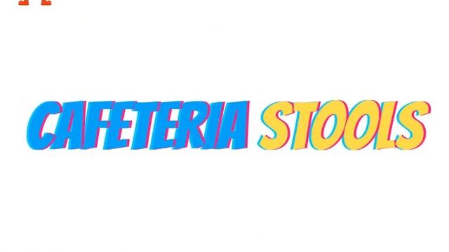 CAFETERIA TABLES & STOOLS VIDEO WITH CODE смотреть онлайн