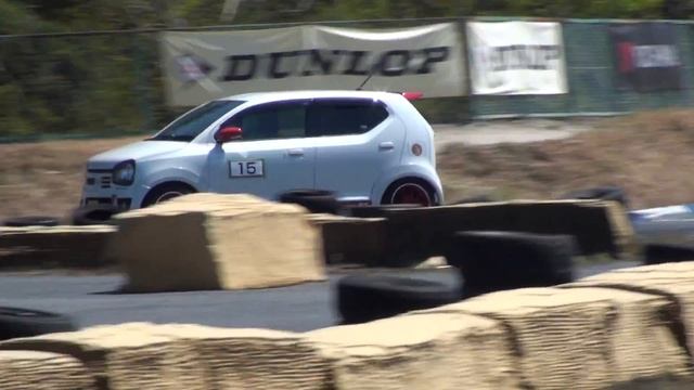 SUZUKI ALTO HA36S G6 Gymkhana 20170423 №15 SECOND RUN смотреть онлайн