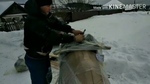 Получение и распаковка мотоцикла с транспортной компании