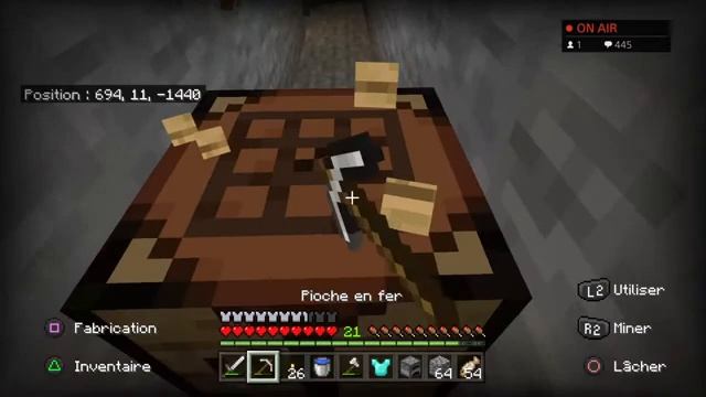 Minecraft #9 pêche et minage смотреть онлайн