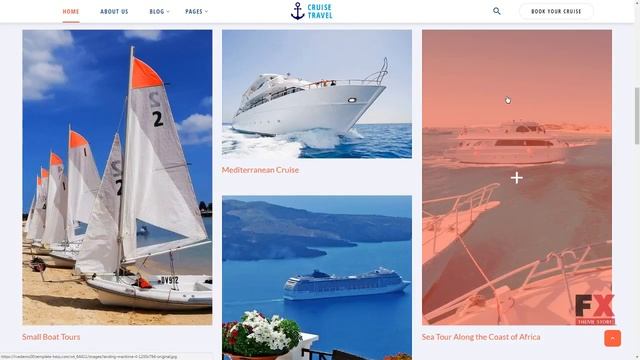 Cruise Travel -Travel Agency Website Template TMT Brady Mansel смотреть онлайн
