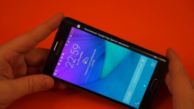 Samsung Galaxy Note Edge: распаковка и первые впечатления смотреть онлайн