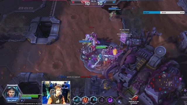 Grubby | Heroes of the Storm | Kerrigan - Queen of Ghosts - Braxis Holdout at Gamescom 2016 смотреть онлайн