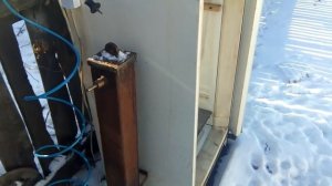 коптильня холодного копчения с дымогенератором  из холодильника своими  руками