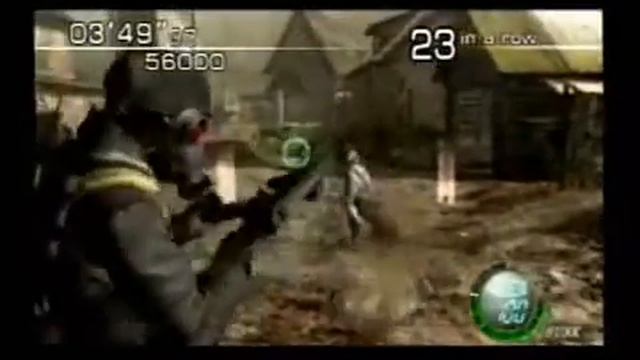 Resident Evil 4 Wii Mercenaries Hunk, Village смотреть онлайн