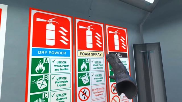 Oculus Quest 2: Virtual Reality Fire Extinguisher Training