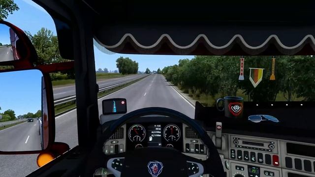 [ETS2, 1.40][Promods V2.55] - Scania R 580 V8 - Sofia[BG] - Bukarest[RO] смотреть онлайн