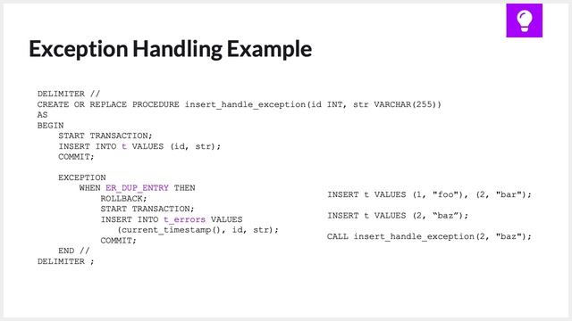 Procedural SQL (Part 4 of 6, Stored Procedures) смотреть онлайн