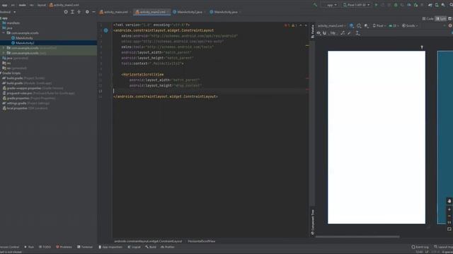 Android dasturlash darslari, android studio #10 ScrollView, HorizontalScrollView смотреть онлайн