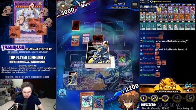 Pure Elemental Heroes! Jaden Yuki Miracle Fusion Time! [Yu-Gi-Oh! Duel Links]
