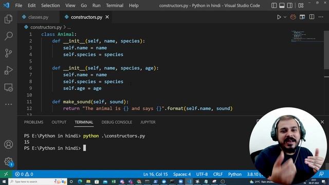 Can We Have Multiple Constructors In Python? смотреть онлайн