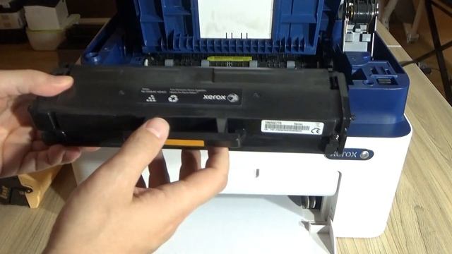 Xerox WorkCentre 3025 Replacing the Toner Cartridge смотреть онлайн