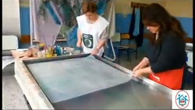 Ebru On Fabric (Эбру на ткани)