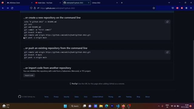 Upload your coding project to GitHub in 5 minutes || Hindi || #github #webdevelopment #programming смотреть онлайн