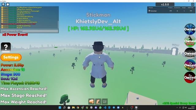 New Super Power Lifting Simulator Roblox! смотреть онлайн