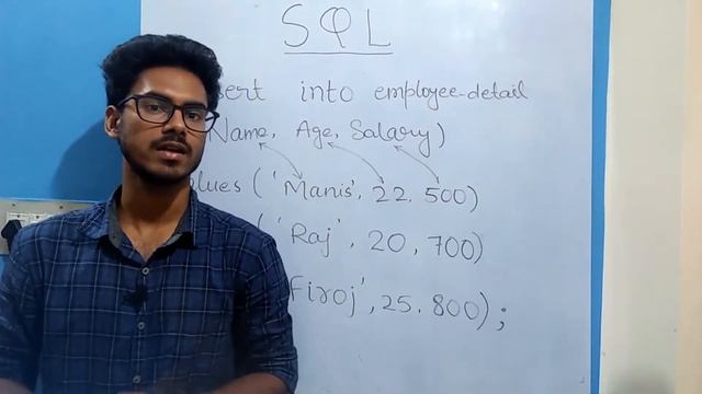 Lecture-7 How to insert multiple values in table in MySql (In Hindi) смотреть онлайн