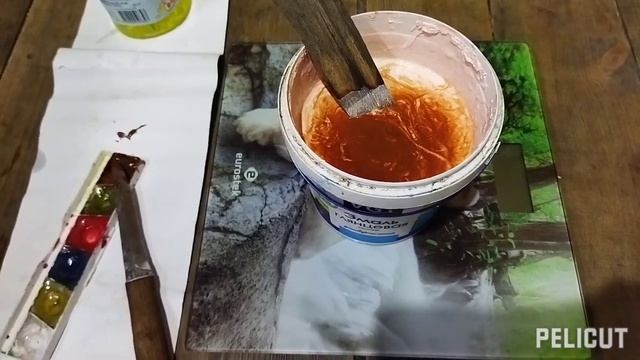 Коллеруем Акриловую краску смотреть онлайн