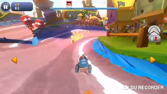 Played an Angry Birds Go. Поиграл в Энгри бёрдс гоу. смотреть онлайн