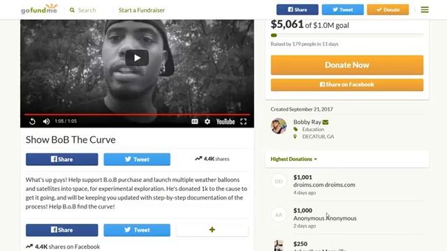 Flat Earth Reset: BoB's Missing 1k Donation Pt 1 смотреть онлайн