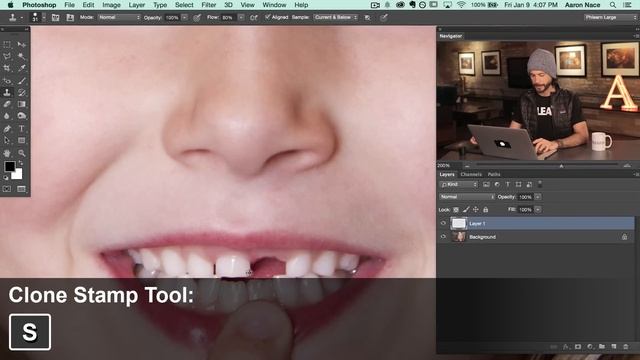 How to Remove Red-Eye in Photoshop смотреть онлайн
